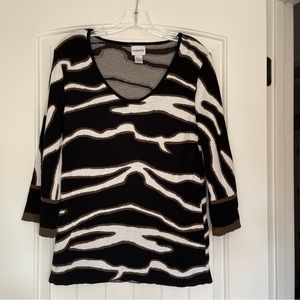 Chicos patterened sweater